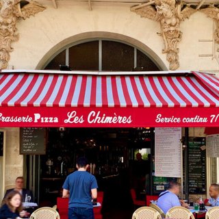 A Paris café terrace on a live private date-night virtual tour